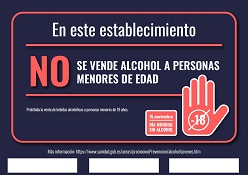 Cartelería establecimientos formato editable