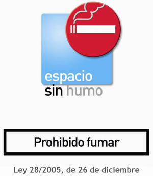 Prohibici&oacute;n de fumar - espacio sin humos