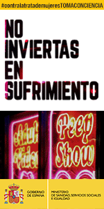 Campa&ntilde;a de sensibilizaci&oacute;n y prevenci&oacute;n de la trata de mujeres con fines de explotaci&oacute;n sexual.  Contra la Trata de Mujeres. No Inviertas en Sufrimiento. #contralatratademujeres