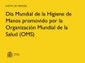 05/05/2026 - Sanidad recuerda que una correcta higiene de manos puede prevenir infecciones responsables del 3,2% de las muertes hospitalarias