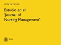 21/05/2026 - Journal of Nursing Management publica el mayor estudio realizado en España sobre abandono de la profesión enfermera