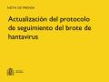 22/05/2026 - Sanidad actualiza el protocolo frente al brote de hantavirus e incorpora la cuarentena domiciliaria supervisada