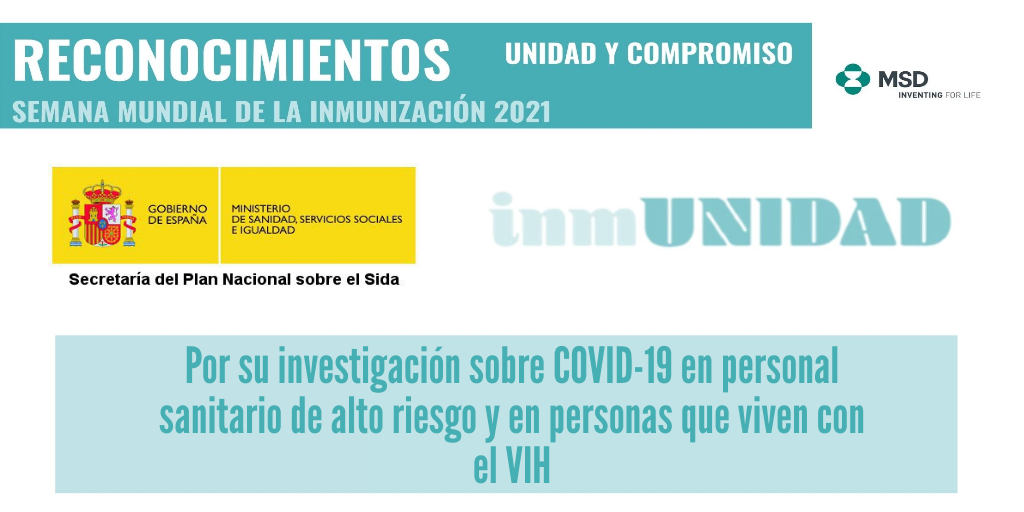 Cartel Reconocimiento por investigaci&oacute;n en COVID-19