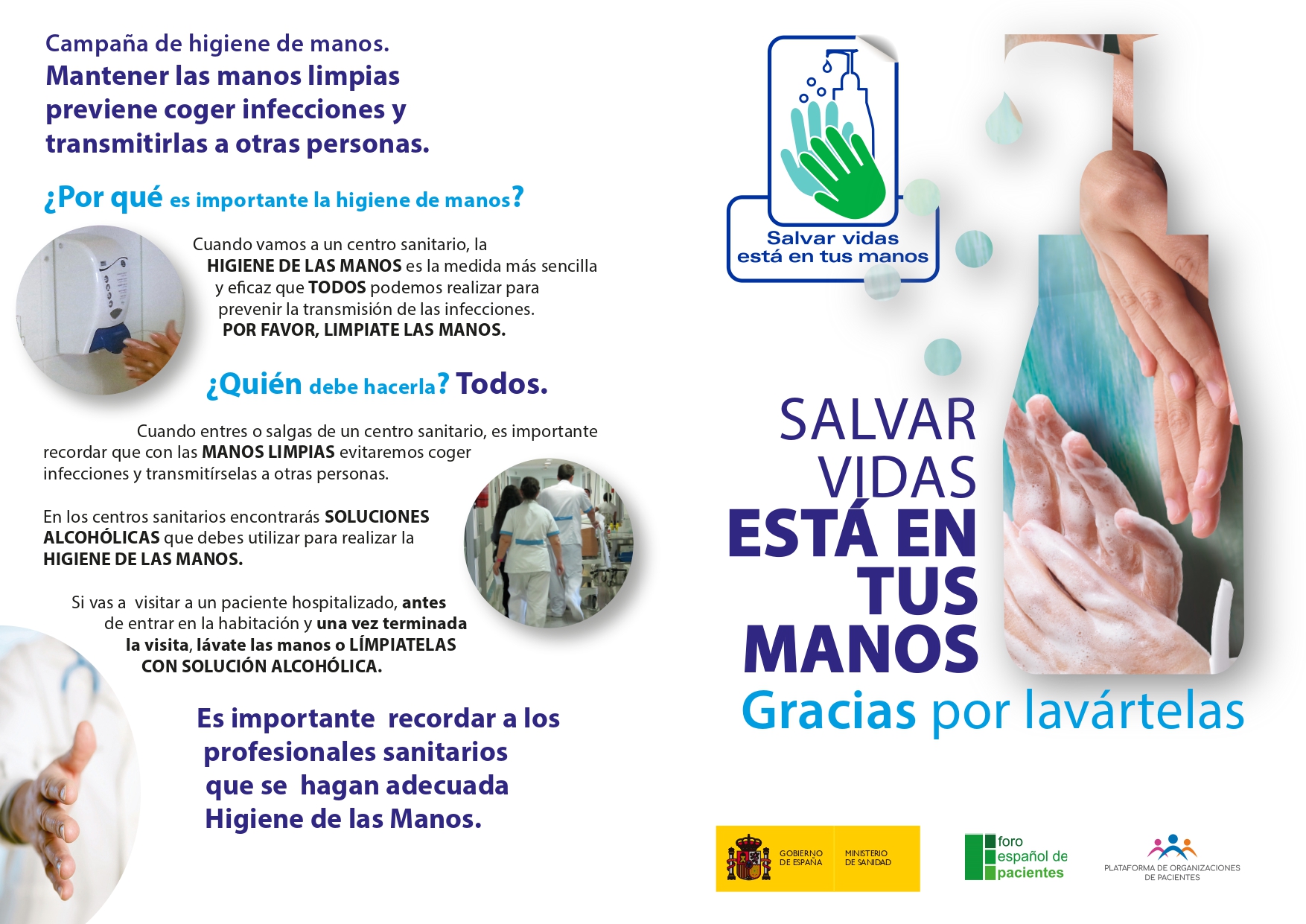 La Higiene de Manos previene las infecciones en los centros sanitarios